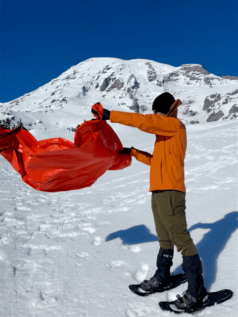 Snowshoeing Mount Rainier. MemExp Blog. Rohan Goel