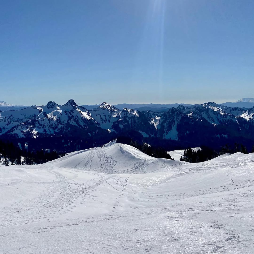 Snowshoeing Mount Rainier. MemExp Blog. Rohan Goel