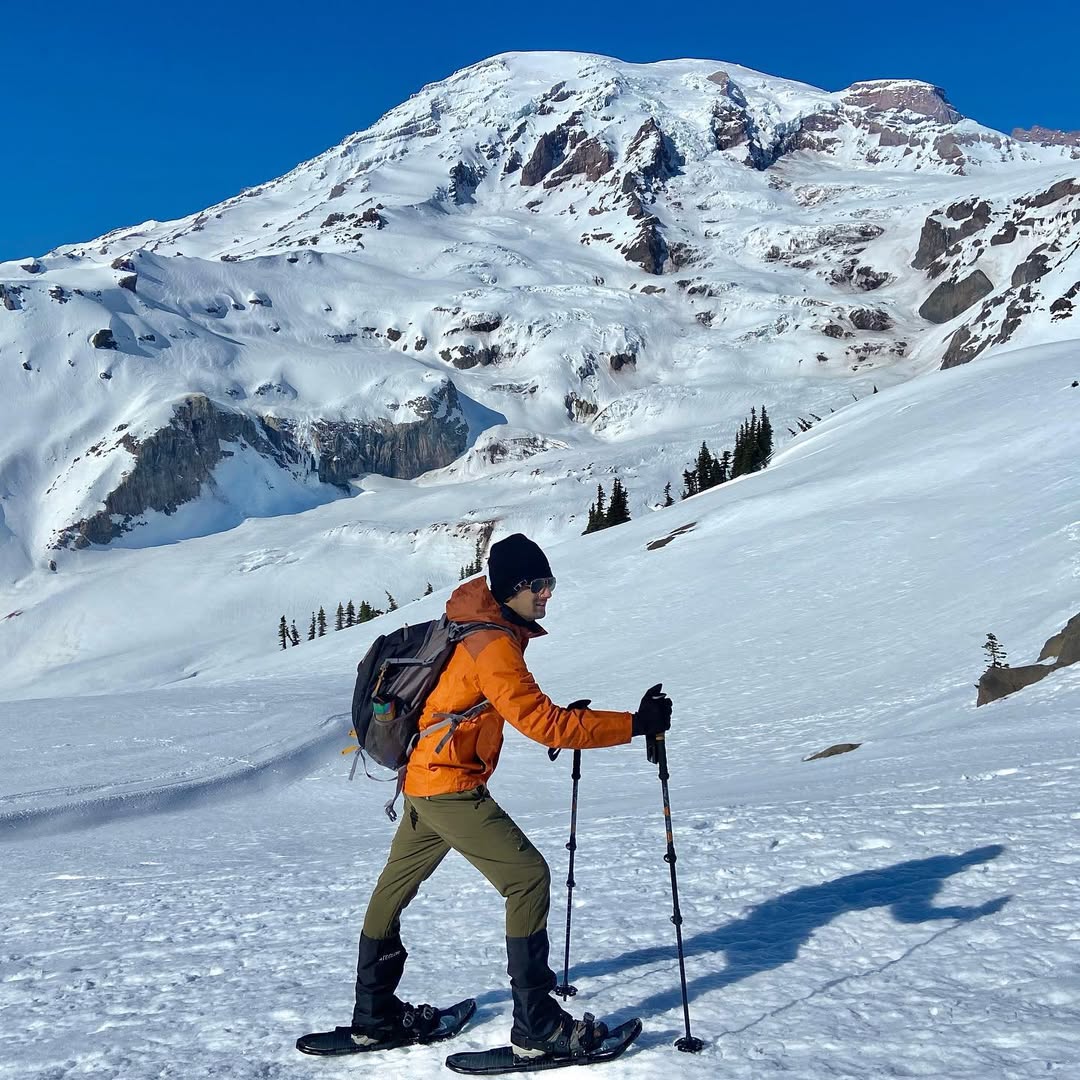 Snowshoeing Mount Rainier. MemExp Blog. Rohan Goel