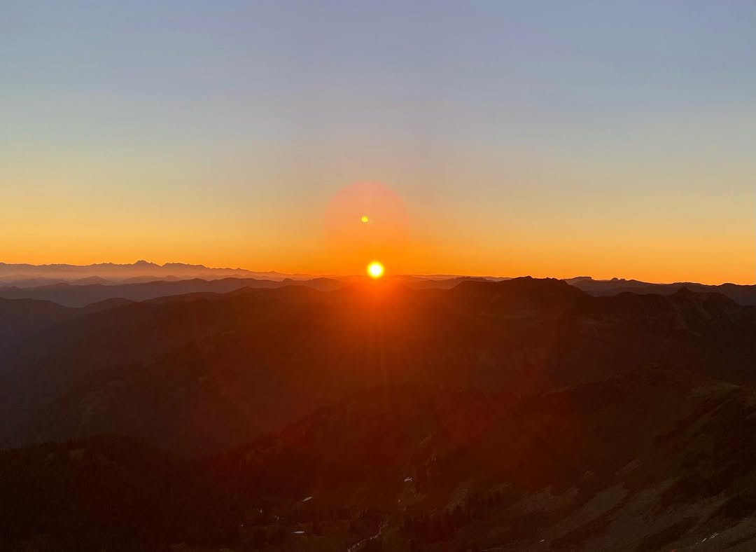 Firy Fremont Lookout in Sunrise Point, Mt. Rainier National Park, USA - Travel photography by Rohan Goel