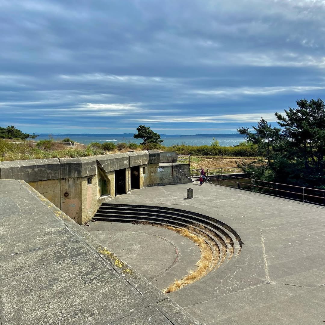 Fort Warden State Park in Bunkers at Fort Worden, USA - Travel photography by Rohan Goel