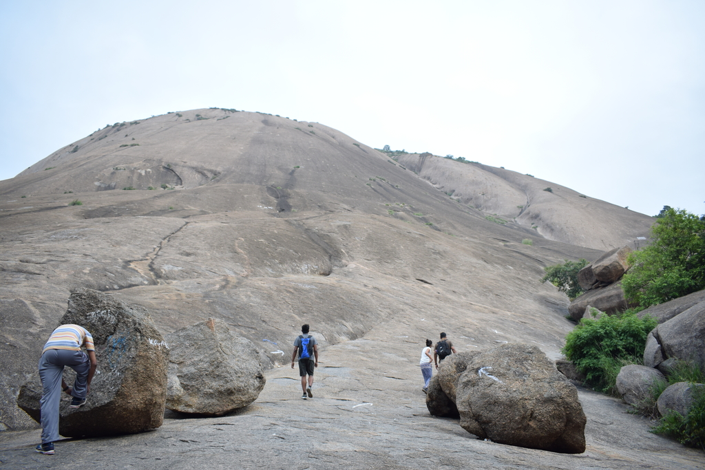 Steep Trek to Savandurga. Savandurga. MemExp Blog