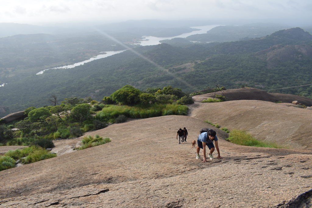 Steep Trek to Savandurga. Savandurga. MemExp Blog