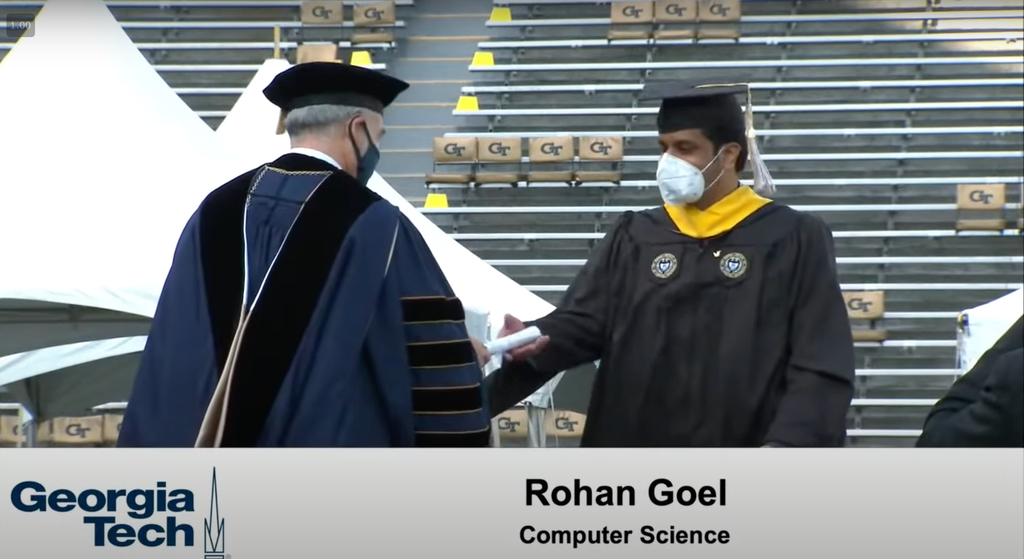 Commencement 2020. MemExp Blog. Rohan Goel