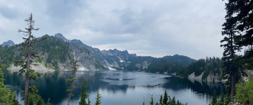 =Pristine Snow Lake. MemExp Blog. Rohan Goel